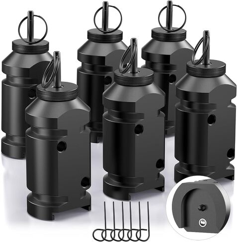 Trip Alarm, Perimeter Trip Alarm, 12 Gauge Camping Trip Wire Alarm Device, Early Warning Security System for Camping and Property Safety/Bear Deterrent,Camping Safety Trip Alarm（Adapter Not Included in Kuwait