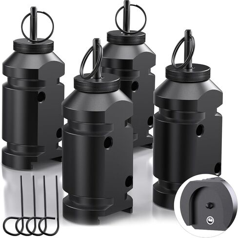 Trip Alarm, Perimeter Trip Alarm, 12 Gauge Camping Trip Wire Alarm Device, Early Warning Security System for Camping and Property Safety/Bear Deterrent,Camping Safety Trip Alarm（Adapter Not Included in Kuwait