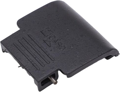 Camera Memory Card Cover, Protective Storage Card Slot Replacement for D3100, with Spring and Iron Sheets, Black Plastic Material in Saudi Arabia