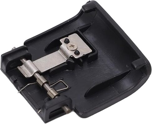 Camera Memory Card Cover, Protective Storage Card Slot Replacement for D3100, with Spring and Iron Sheets, Black Plastic Material in Saudi Arabia