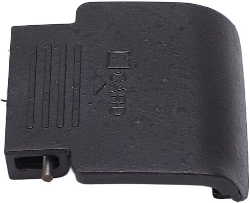 Camera Memory Card Cover, Protective Storage Card Slot Replacement for D3100, with Spring and Iron Sheets, Black Plastic Material in Saudi Arabia