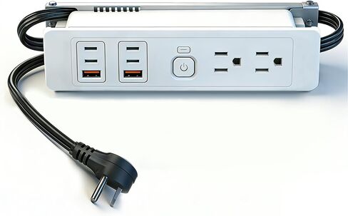 Drawer Outlet Kit, Retractable Arm, Integrated Safety Shutoff Fast Charging in Kuwait