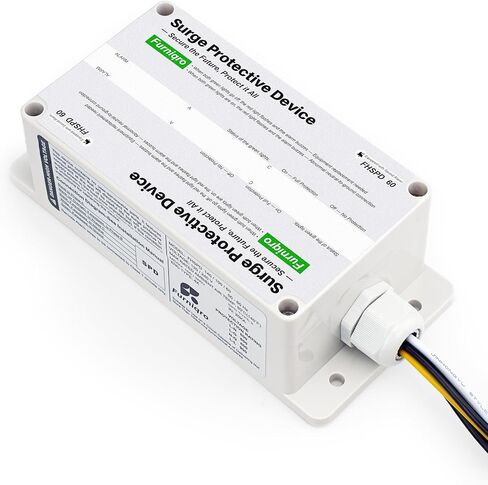 FHSPD140 Whole House Surge Protector FS140 Whole House Surge Protection Device Rated for 140,000 Amps, Whole Home Surge Protector, Indoor/Outdoor Use, 120/240V in Kuwait