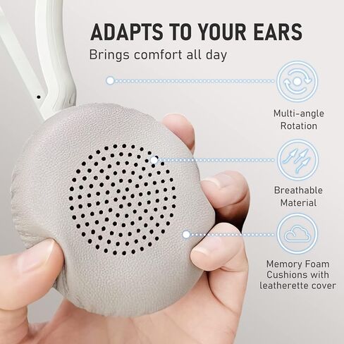 Earbay Wireless Headset with Mic for Work, Wireless Headset for Trucker,ENC Noise Canceling, 45H Working Time for All Day Use, with Bluetooth 5.3 & USB Dongle for Office/Call Center/Computer/Phones in Kuwait