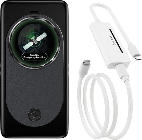 GlocalMe UniCord Pro USB C WiFi 6 Mobile Hotspot and MeowGo G50Max 5G Mobile Hotspot, NTN Satellite Communication(SMS), Portable WiFi Hotspot for Travel in 200+ Regions in Kuwait