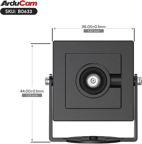 Arducam VGA Global Shutter Color USB Camera Module, 160 FPS@QQVGA High Speed Camera, Wide Angle UVC Webcam for Windows, Linux OS in Kuwait