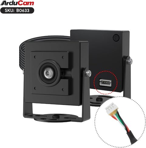 Arducam VGA Global Shutter Color USB Camera Module, 160 FPS@QQVGA High Speed Camera, Wide Angle UVC Webcam for Windows, Linux OS in Kuwait