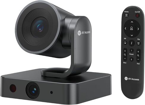 Dual-Camera AI-Powered PTZ Conference Camera (4K 15x Zoom+1080P Panoramic) in Saudi Arabia
