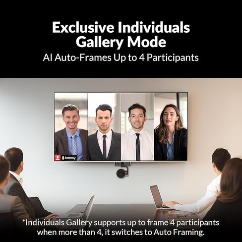 Dual-Camera AI-Powered PTZ Conference Camera (4K 15x Zoom+1080P Panoramic) in Saudi Arabia