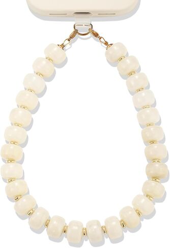 FIRAZIO Chunky Resin Beads Phone Charm Lanyard with Tether Tab in Kuwait