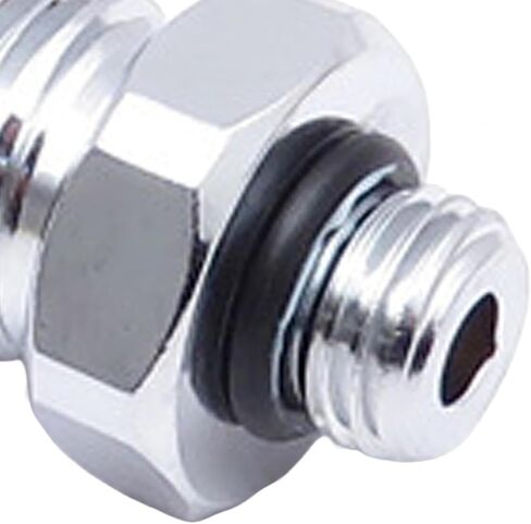 Scuba Diving Adapter Direct Joint Snorkeling Silver Diving Accessories Wear Resistant Converter Male 3/8-24 to Male 9/16-18 Adapter Fitments in Kuwait