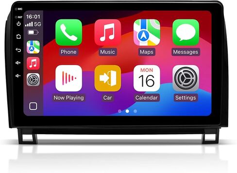 Car Stereo with Apple Carplay - 10.2" Touch HD Screen Bluetooth Radio for 2007-2013 Toyota Tundra, 2008-2018 Toyota Sequoia, FM/AM Radio, Wireless Android Auto, SWC, DSP (4G+64G) in Kuwait