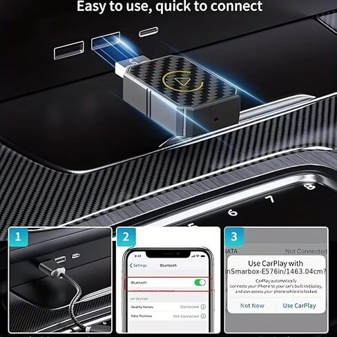 Wireless CarPlay Auto Box for Porsche Macan 2017-2021 in Kuwait