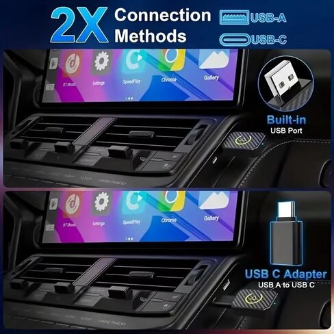 Wireless CarPlay Auto Box for Porsche Macan 2017-2021 in Kuwait