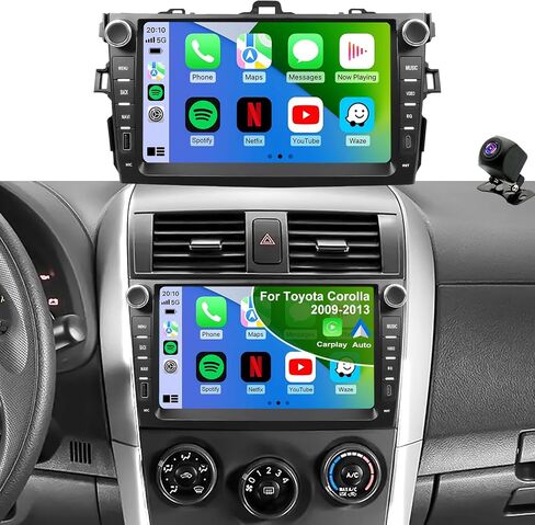 9inch 5GWiFi Upgrade Car Radio for Toyota Corolla 2009 2010 2011 2012 2013 in Saudi Arabia