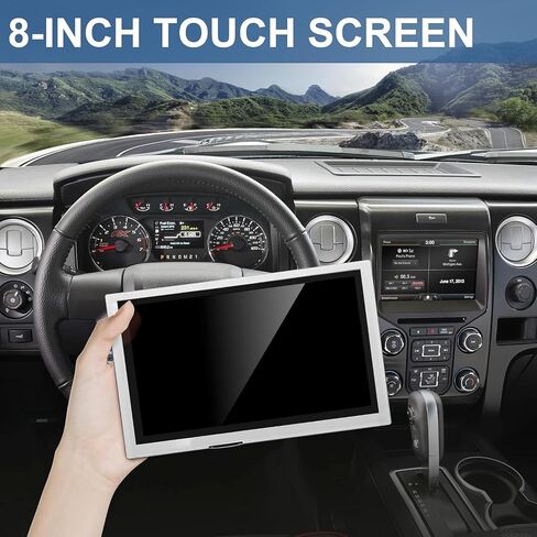 8" Sync 2 Touchscreen LCD Display Replecement for 2012-2015 Ford C-Max Explorer Escape Focus Navigation Radio CJ5T-18B955-FC DS7Z10D885FA in Kuwait