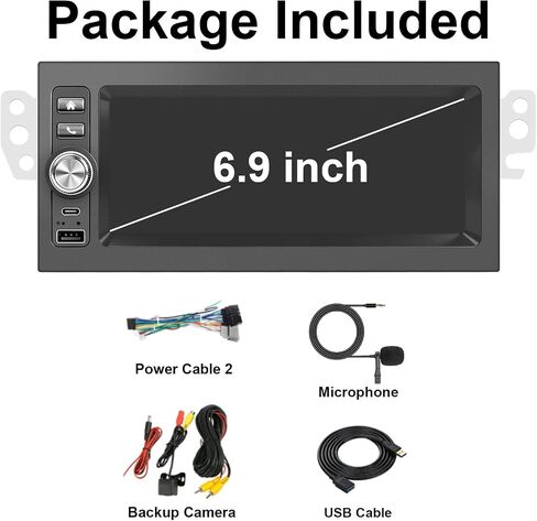 Plug and Play 1.5 Din Car Radio for Chevy Suburban 1995-2002,Tahoe 1995-2002，Silverado 1996-2002, Blazer 1998-2001，for GMC Yukon 1995-2002，Sierra 1999-2003.6.9 Inch with Carplay Android Auto AM/FM in Saudi Arabia