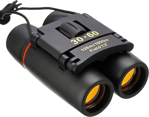 30x60 Compact Binoculars for Adults and Kids - Small Travel Mini Pocket Binoculars for Concert, Opera, Sports, Outdoors, Hiking (Pack of 2) in Saudi Arabia