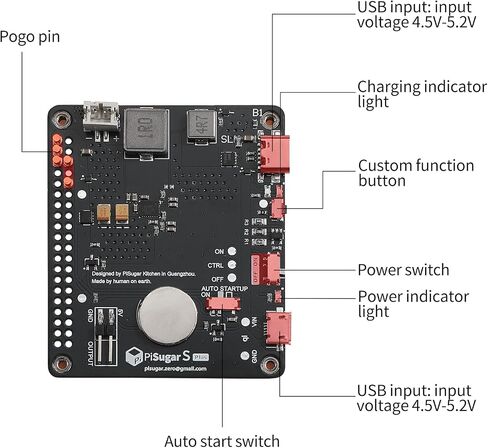 PiSugar S Plus Pwnagotchi Power Management in Kuwait