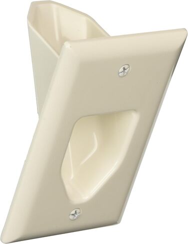 Datacomm 450001WH-3 1 Gang Recessed Low Voltage Plate, 3 Pack in Kuwait