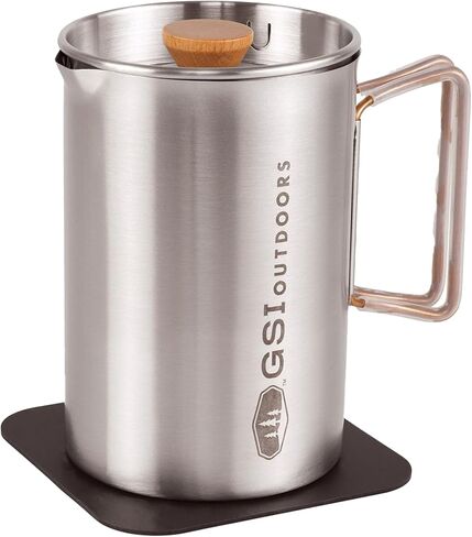 GSI Outdoors Glacier Stovetop JavaPress, 40 fl oz, French Press Maker in Kuwait