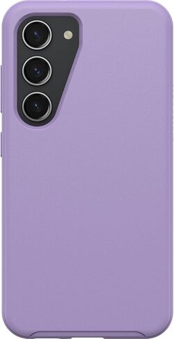 OtterBox Galaxy S23 Symmetry Series Case - Black, Ultra-Sleek, Wireless Charging Compatible, Raised Edges Protect Camera & Screen in Saudi Arabia