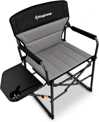 KingCamp Oversized Camping Directors Chair for Big & Tall Heavy Duty 440lbs in Kuwait