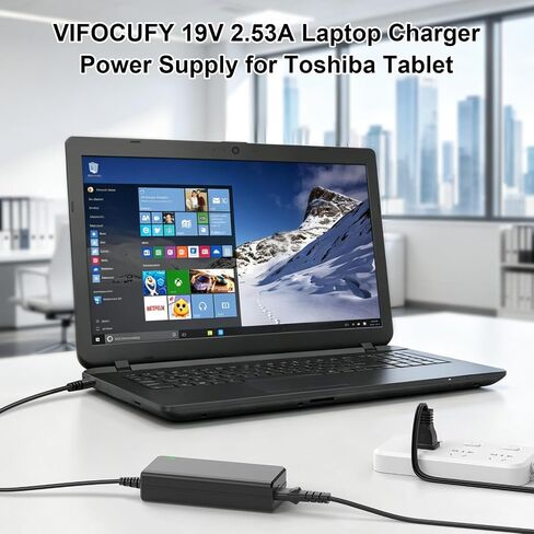 19V 2.53A Charger Power Supply for Toshiba Laptop C55-B5100 C55-B5101 in Saudi Arabia