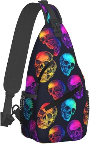 Satan Sling Backpack Hiking Backpack Crossbody Bag Sports Lightweight And Durable Chest Bag Shoulder Bag For Women Men in Saudi Arabia