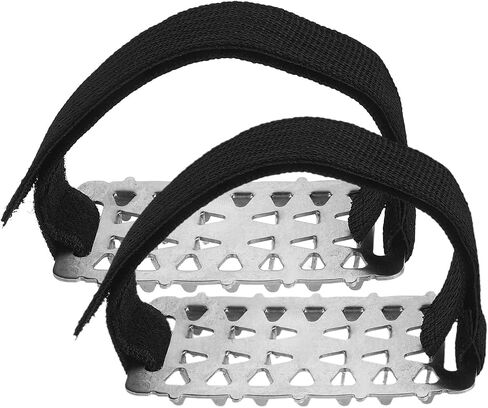 Balacoo 26-Spike Steel Mountaineering Crampon Shoe Ice Grippers Non-Slip Anti-Skid Traction Cleats for Hiking Snow Climbing Outdoor Use in Saudi Arabia