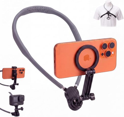 3-in-1 Magnetic Neck Mount for Cell Phones,Neck Phone Holder in Kuwait