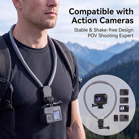 3-in-1 Magnetic Neck Mount for Cell Phones,Neck Phone Holder in Kuwait
