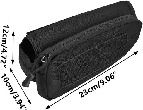 AIRSSON Tactical Rifle Cheek Rest Holder with 1 Molle Bag, 1 Hook & Loop Bullet Board for 10 Grid Shells, with Cushion Pad in Kuwait