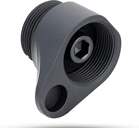 MDT Hunting Firearm to Fixed Stock Adapter, Compatible Hunting Firearm Interface Chassis, Increases Length of Pull by 0.75", Black (102254-BLK) in Kuwait