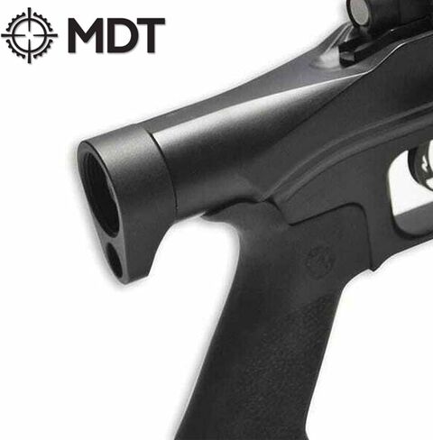 MDT Hunting Firearm to Fixed Stock Adapter, Compatible Hunting Firearm Interface Chassis, Increases Length of Pull by 0.75", Black (102254-BLK) in Kuwait