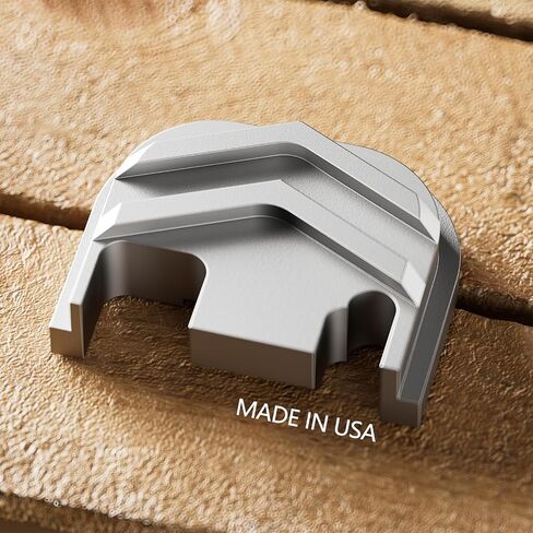 Slide/Upper Cover Back Plate for Glock Gen 1,2,3,4 Aluminum (Silver) in Kuwait