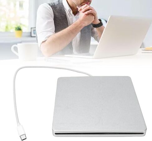 External DVD Drive USB C Aluminum Alloy Slot Loading in Kuwait