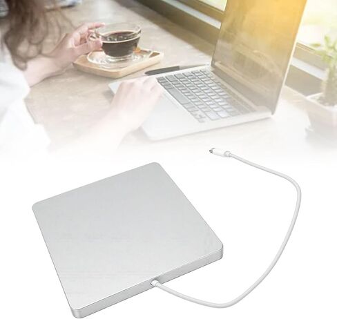 External DVD Drive USB C Aluminum Alloy Slot Loading in Kuwait