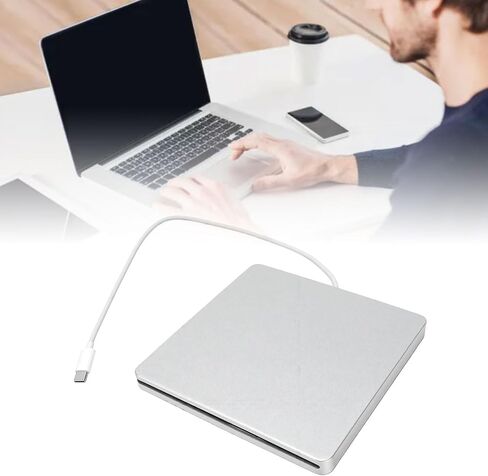 External DVD Drive USB C Aluminum Alloy Slot Loading in Kuwait