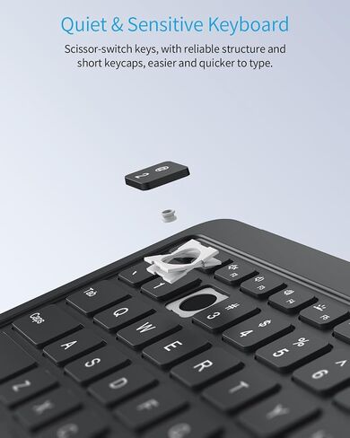 TiMOVO Keyboard for Microsoft Surface pro 12" 2025, Black in Kuwait