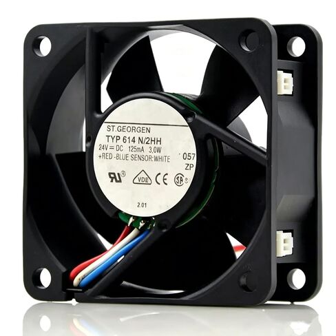 614N/2HH DC24V 125mA 3W 60x60x25mm 6cm 3-Wire Cooling Fan in Saudi Arabia