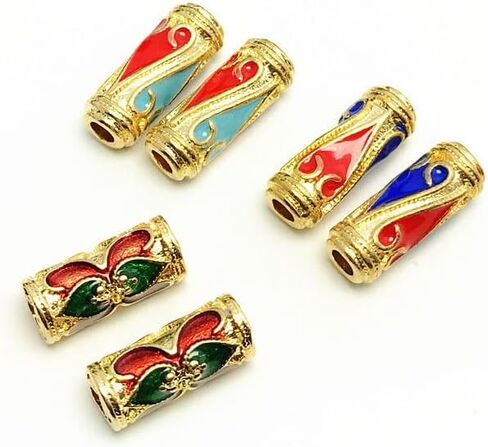 30pcs DIY Fishing Spinner Lure Bodies Kit Inline Spinnerbait Making Materials 5 * 14mm D354 in Kuwait