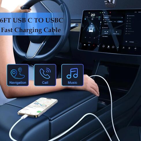 [Apple MFi Certified] 40W iPhone 17 Charger,USB C Wall Charger Cable in Kuwait