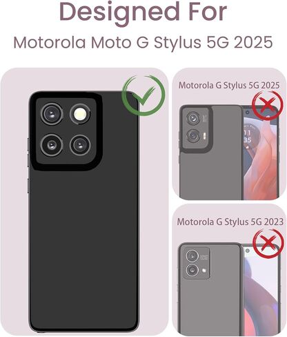 Clear Flower Case for Motorola Moto G Stylus 2026-Purple in Kuwait