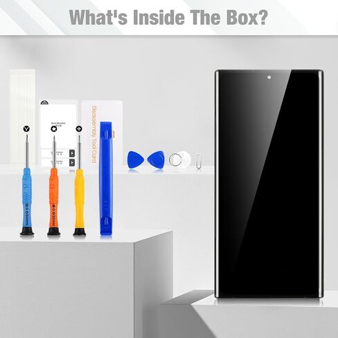 OLED for Samsung Galaxy Note 10 Plus Screen Replacement with Frame,Black in Kuwait