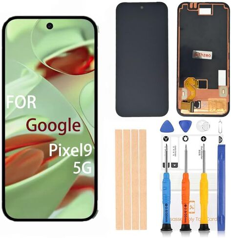 OEM 6.3 inch Actua AMOLED Digitizer for Google Pixel 9 5G Screen Replacement G2YBB GUR25 G1B60 Touch Digitizer Display Assembly with Frame (with ultrasonic Fingerprint) in Kuwait