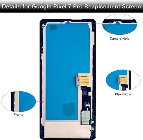OLED for Google Pixel 7 Pro 5G Screen Replacement in Kuwait