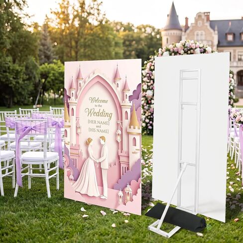 Thickened Wedding Backdrop Stand Heavy Duty Metal Arch with Weight Bag in Kuwait