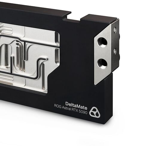 Thermal Grizzly DeltaMate Terminal – Brass Nickel‑Plated Through Terminal for DeltaMate GPU Water Blocks, G1/4 Inlet & Outlet on Top and Bottom, Includes O‑Rings and Plugs in Kuwait