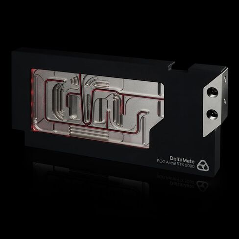 Thermal Grizzly DeltaMate Terminal – Brass Nickel‑Plated Through Terminal for DeltaMate GPU Water Blocks, G1/4 Inlet & Outlet on Top and Bottom, Includes O‑Rings and Plugs in Kuwait